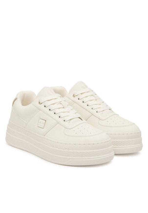 Armani Exchange Sneakersy XW001631 AF17351 MZ128 Biały. Kolor: biały. Materiał: skóra