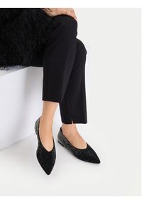 Eva Minge Baleriny EO-NAYA-LT1408-17-1 Czarny. Kolor: czarny. Materiał: syntetyk, skóra #3