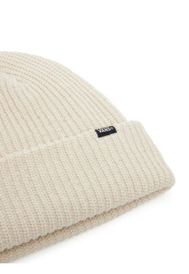 Vans Czapka Core Basic Cuff Beanie VN000QB42N11 Écru. Materiał: akryl, materiał