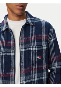 Tommy Jeans Kurtka przejściowa Check DM0DM23135 Granatowy Regular Fit. Kolor: niebieski. Materiał: bawełna #5