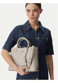 Guess Torebka Meridian II HWBG69 74060 Beżowy. Kolor: beżowy. Materiał: skórzane #1