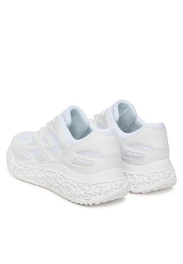 Guess Sneakersy FLTSWA LEA12 Biały. Kolor: biały. Materiał: skóra