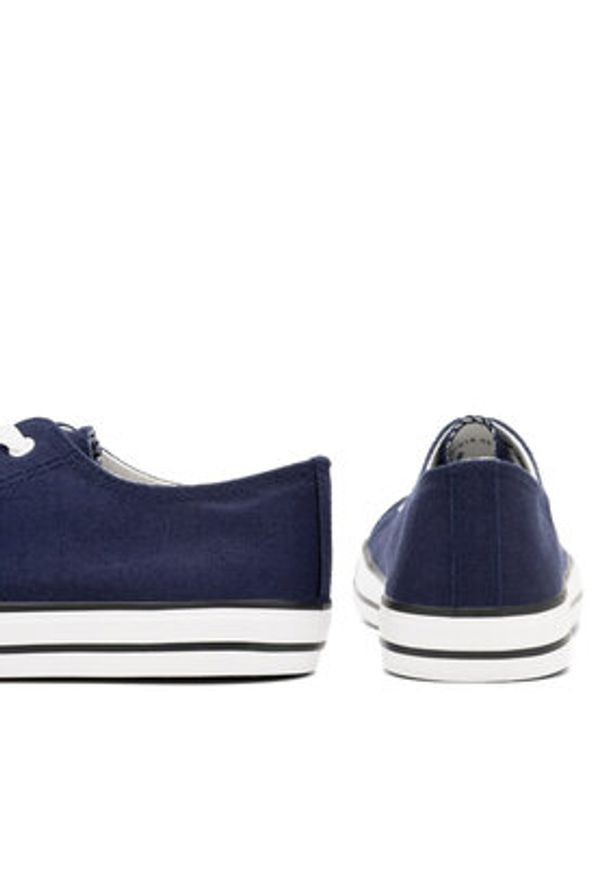 Lanetti Trampki MSS20503-01A Granatowy. Kolor: niebieski. Materiał: materiał