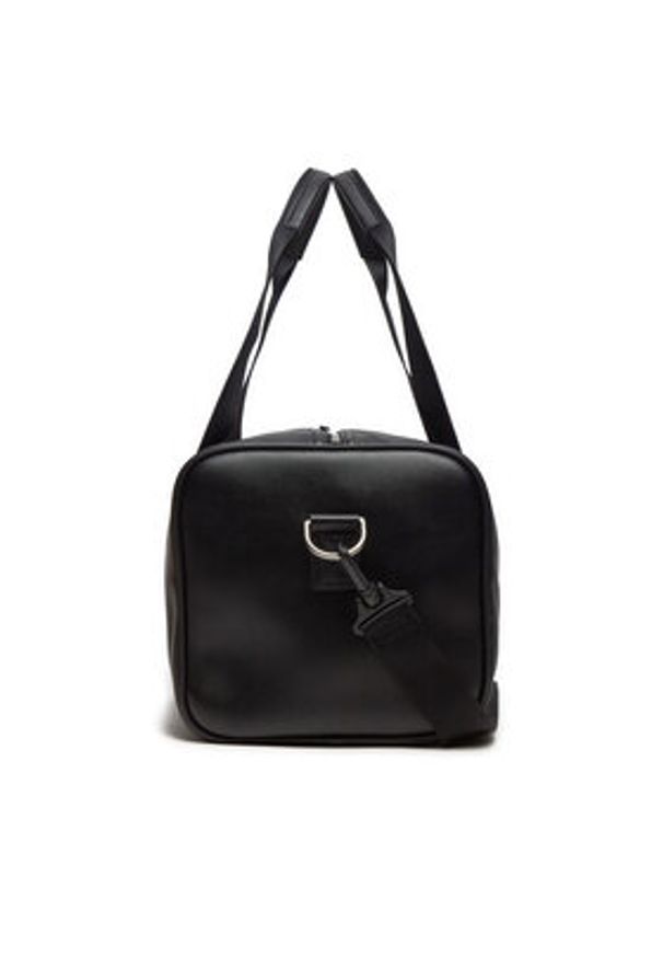 Calvin Klein Jeans Torba weekendowa Monogram Soft Flight Duffle43 K50K512037 Czarny. Kolor: czarny. Materiał: skóra