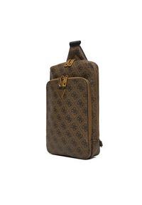 Guess Saszetka HMMILO P5226 Brązowy. Kolor: brązowy. Materiał: skóra #4