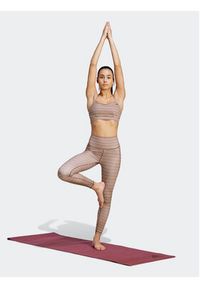 Adidas - adidas Biustonosz sportowy Yoga Studio IL6699 Kolorowy Regular Fit. Materiał: syntetyk. Wzór: kolorowy #5