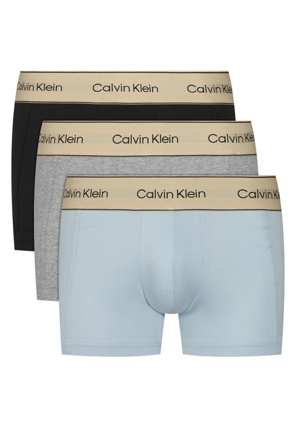 Calvin Klein Underwear Komplet bokserek LV00NB4446 Kolorowy. Materiał: bawełna. Wzór: kolorowy