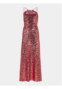 Swing Sukienka wieczorowa 5AG05100 Różowy Slim Fit. Kolor: różowy. Materiał: syntetyk. Styl: wizytowy