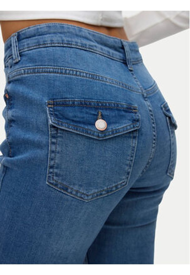 Vero Moda Jeansy Flash 10342007 Niebieski Flared Fit. Kolor: niebieski