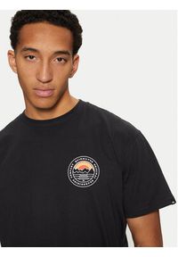 Quiksilver T-Shirt Landscapes EQYZT07917 Czarny Regular Fit. Kolor: czarny. Materiał: bawełna