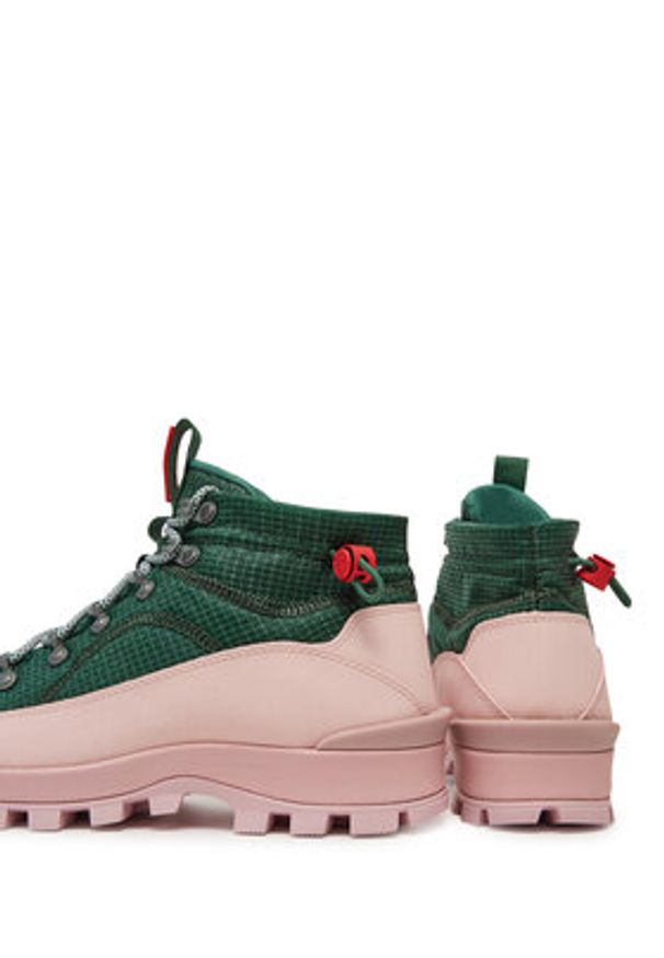 Hunter Trapery Womens Travel Explorer Boot WFS2336REN Zielony. Kolor: zielony. Materiał: materiał