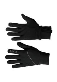 Rękawice zimowe dla dorosłych Odlo Gloves INTENSITY SAFETY Light. Kolor: czarny. Sezon: zima. Sport: turystyka piesza