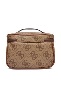 Guess Kosmetyczka TWSO78 38039 Beżowy. Kolor: beżowy. Materiał: skóra