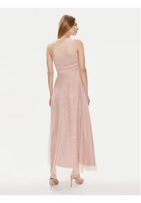 Kontatto Sukienka wieczorowa SU308 Różowy Regular Fit. Kolor: różowy. Materiał: syntetyk. Styl: wizytowy #3