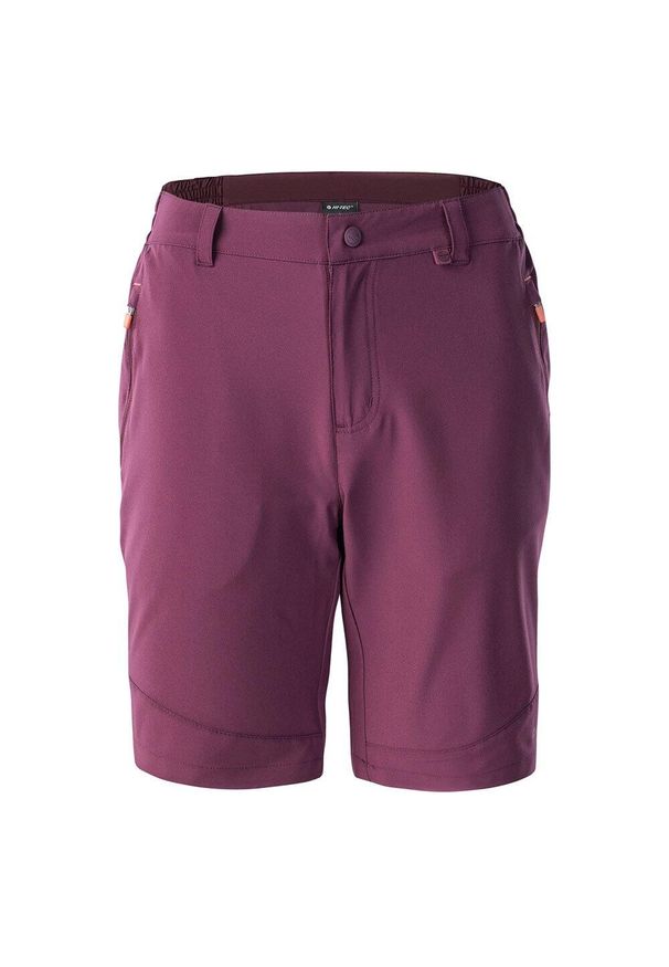 Hi-tec - Szorty Damskie Lady Antonia. Kolor: fioletowy. Sport: turystyka piesza