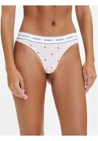 Guess Biustonosz top O97C01 KBOE1 Różowy. Kolor: różowy. Materiał: bawełna