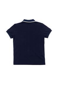 Kenzo kids - KENZO KIDS - Granatowa koszulka polo 4-14 lat. Typ kołnierza: polo. Kolor: niebieski. Materiał: bawełna. Wzór: haft. Sezon: lato #2