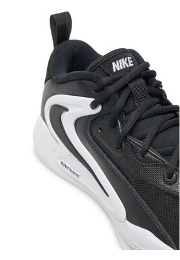 Nike Buty halowe Zom Hyperset 2 FQ7070 001 Czarny. Kolor: czarny. Materiał: materiał