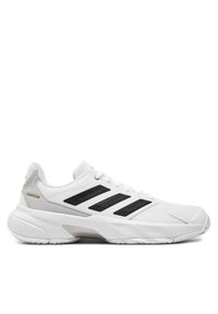 Adidas - adidas Buty do tenisa CourtJam Control 3 Tennis IF7888 Biały. Kolor: biały. Materiał: mesh. Sport: tenis #1