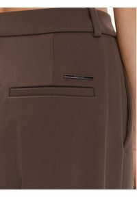 Calvin Klein Spodnie materiałowe K20K205965 Brązowy Wide Leg. Kolor: brązowy. Materiał: syntetyk #2