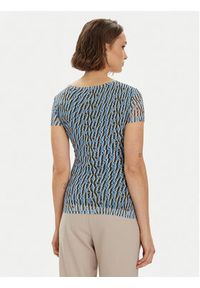 Marella T-Shirt Zulia 2413971014 Niebieski Regular Fit. Kolor: niebieski. Materiał: syntetyk #6