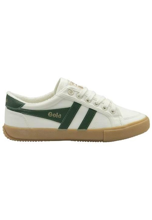 Buty do chodzenia damskie Gola Stratus. Kolor: biały, zielony, wielokolorowy. Materiał: materiał, tkanina. Szerokość cholewki: normalna. Sport: turystyka piesza