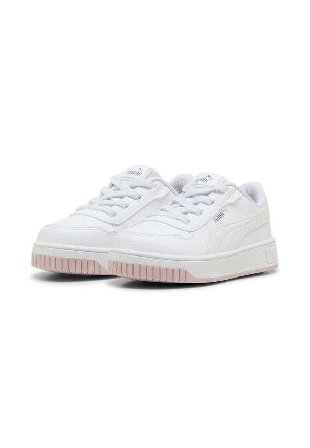 Puma - Sneakersy dla małych dzieci Carina Street Hol 2.0 PUMA White Mauve Mist Pink. Kolor: różowy, biały, wielokolorowy. Sport: koszykówka