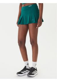 Adidas - adidas Spódnica plisowana Seasonal Essentials Colorpop KC3939 Zielony Loose Fit. Kolor: zielony. Materiał: bawełna #1