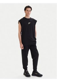 Plein Sport Tank top PAEC MRK0104 STE001N Czarny Regular Fit. Kolor: czarny. Materiał: bawełna. Styl: sportowy #8