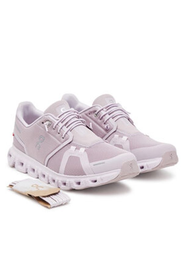 On Sneakersy Cloud 6 3WF10063012 Różowy. Kolor: różowy. Materiał: materiał