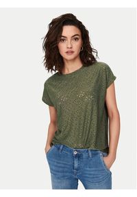 only - ONLY Bluzka Smilla 15231005 Zielony Regular Fit. Kolor: zielony. Materiał: syntetyk #4