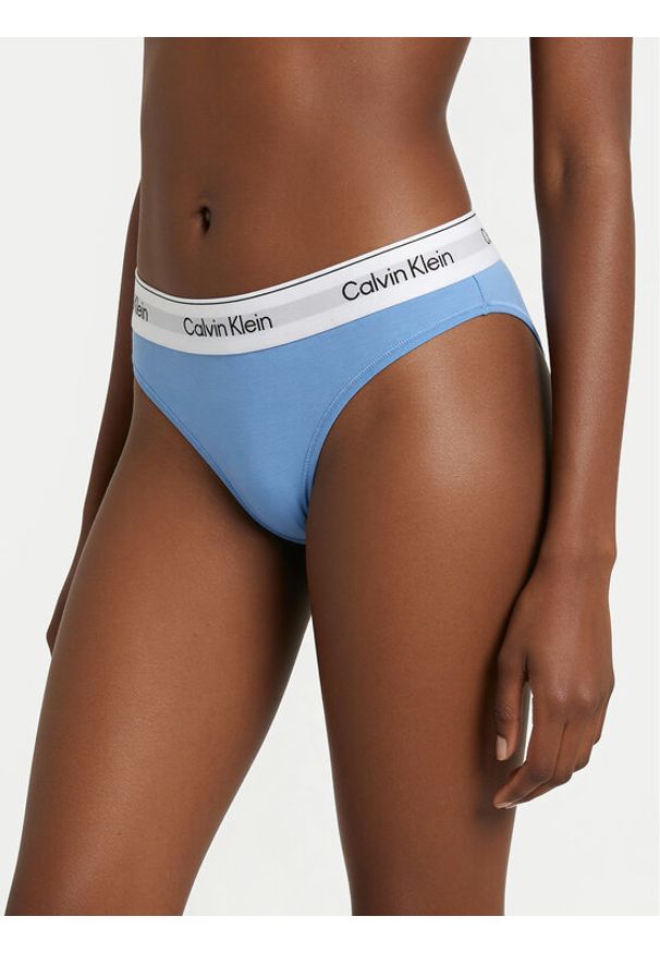 Calvin Klein Underwear Figi klasyczne LV00QF8520 Błękitny. Kolor: niebieski. Materiał: bawełna