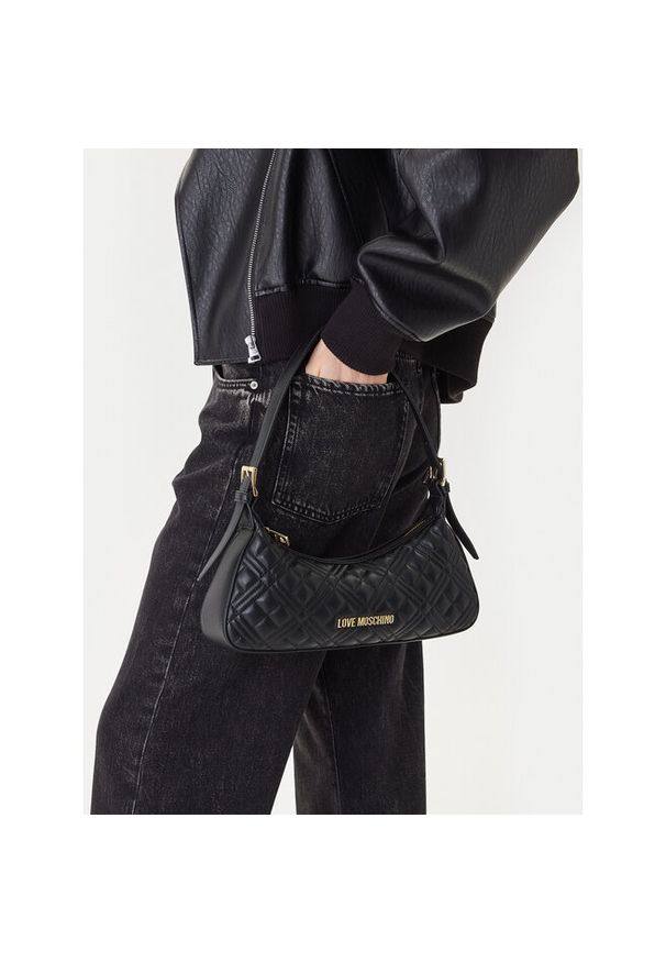 Love Moschino - Torebka LOVE MOSCHINO. Kolor: czarny