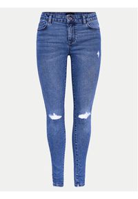 Pieces Jeansy Dana 17148021 Niebieski Skinny Fit. Kolor: niebieski #4