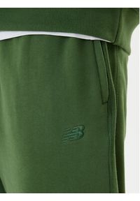 New Balance Spodnie dresowe MP41508 Zielony Relaxed Fit. Kolor: zielony. Materiał: bawełna #5