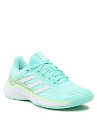 Adidas - adidas Buty Novaflight Volleyball Shoes HP3365 Turkusowy. Kolor: turkusowy. Sport: siatkówka #3