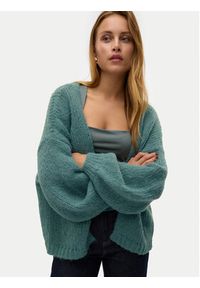 Vero Moda Kardigan Maybe 10273101 Zielony Oversize. Kolor: zielony. Materiał: syntetyk #2