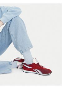 Reebok Sneakersy EO-R400 100239542 Bordowy. Kolor: czerwony. Materiał: materiał #1