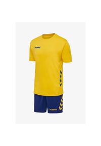 Zestaw piłkarski dla dorosłych Hummel Promo Duo Set. Kolor: niebieski, wielokolorowy, żółty. Sport: piłka nożna #1