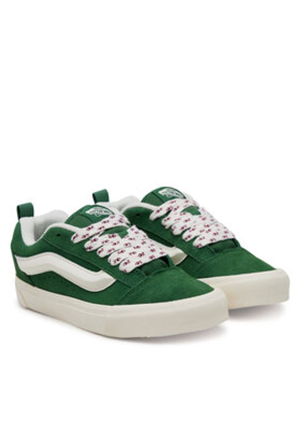 Vans Tenisówki Knu Skool VN000D6ZBR11 Zielony. Kolor: zielony. Materiał: zamsz, skóra