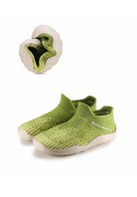 Buty minimalistyczne dziecięce ombre Brubeck Barefoot Merino. Kolor: zielony, biały, wielokolorowy. Sport: turystyka piesza