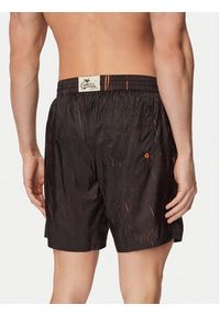 Guess Szorty kąpielowe F6GT18 WN352 Czarny Regular Fit. Kolor: czarny. Materiał: syntetyk #4