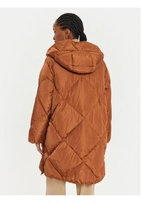 Weekend Max Mara Płaszcz zimowy Guelfo 2425496092 Brązowy Regular Fit. Kolor: brązowy. Materiał: syntetyk. Sezon: zima #4
