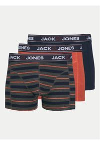 Jack & Jones - Jack&Jones Komplet 3 par bokserek John 12260059 Kolorowy. Materiał: bawełna. Wzór: kolorowy