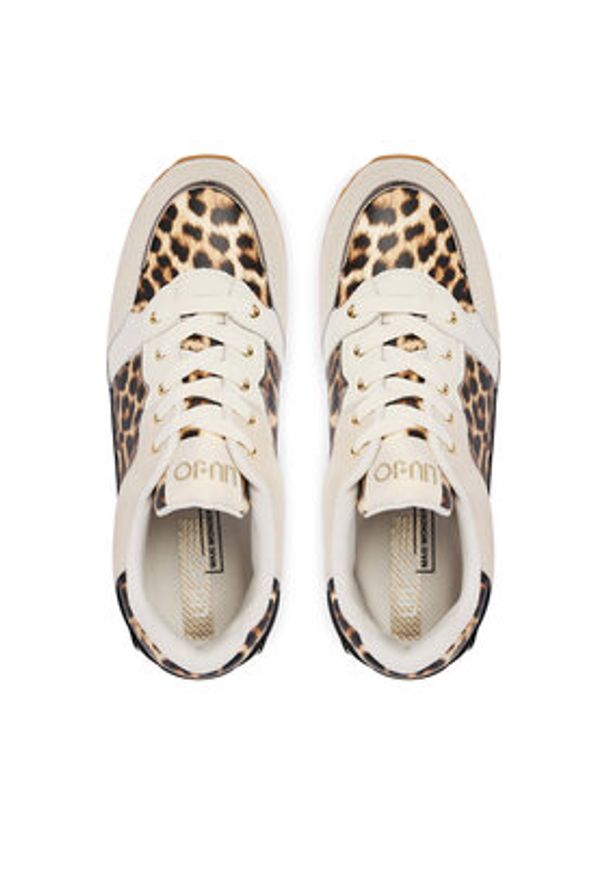 Liu Jo Sneakersy Maxi Wonder 91 BA6011 PX811 Beżowy. Kolor: beżowy. Materiał: skóra, zamsz