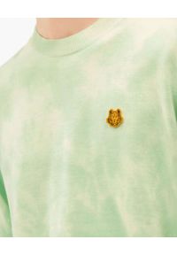 Kenzo - KENZO - Zielona bluza z efektem tie-dye. Kolor: zielony. Materiał: prążkowany. Długość rękawa: długi rękaw. Długość: długie #4