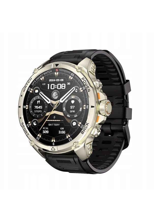 Smartwatch Kumi Smartwatch Męski GPS WODOSZCZELNY 170 Dyscyplin ChatGPT Zegarek Sportowy. Rodzaj zegarka: smartwatch. Styl: sportowy