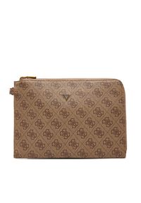 Guess Saszetka PMBALO P5235 Brązowy. Kolor: brązowy. Materiał: skóra #1