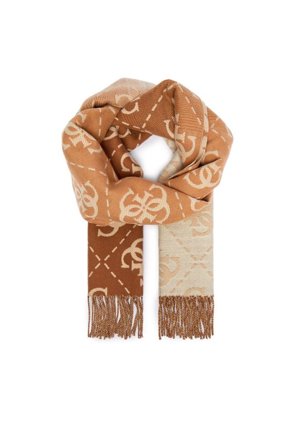 Guess Szalik AM9561POL03 Beżowy. Kolor: beżowy. Materiał: poliester