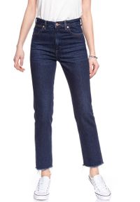 Wrangler - WRANGLER RETRO SLIM MARILYN BLUE W239RI210. Stan: podwyższony. Styl: retro #7